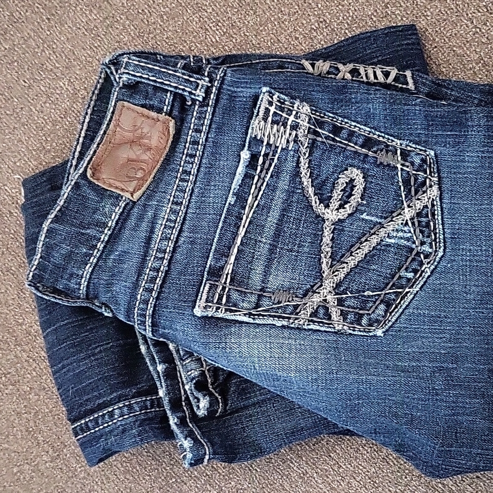 BKE Lexi Distressed Stretch